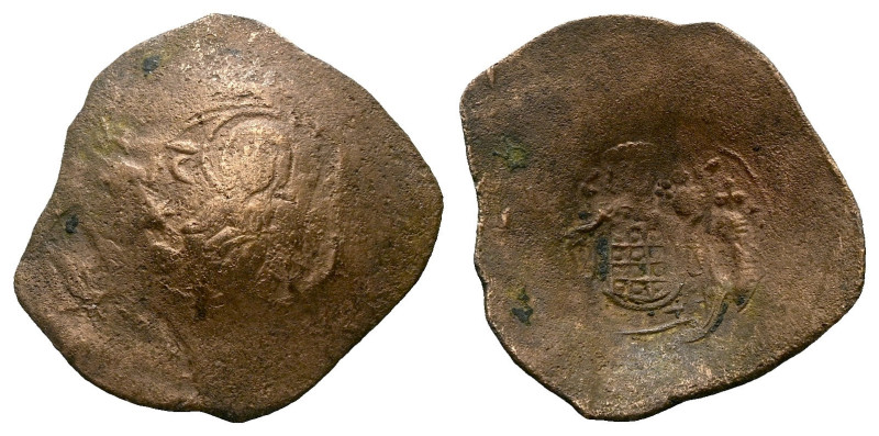 Aspron Trachy Constantinople circa XII century, billon 28.00 mm., 3.20 g.

Goo...