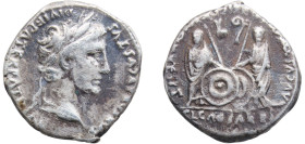 Rome Roman Empire 2 BC - 4 AD AR Denarius - Augustus, Gaius Caesar, and Lucius Caesar (C L CAESARES AVGVSTI F COS DESIG PRINC IVVENT) Silver Rome Mint...