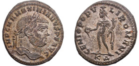 Rome Roman Empire 297 - 299 KΔ AE Follis - Maximianus (GENIO POPVLI ROMANI; Cyzicus) Bronze Cyzicus Mint 9.35g XF RIC VI 12b