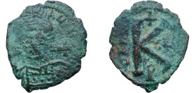 Byzantine states Byzantine Empire 6th Century 20 Nummi Bronze 6.36g VF