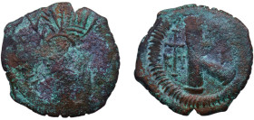 Byzantine states Byzantine Empire 6th Century 20 Nummi Bronze 6.78g VF