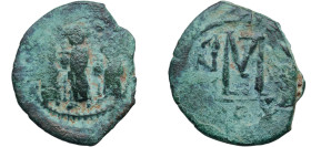 Byzantine states Byzantine Empire 7th Centurty 40 Nummi - Heraclius Bronze 7.87g VF