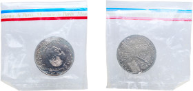 Tunisia Republic 1976 1 Dinar (FAO; Essai) Copper-nickel Paris Mint (2050) 9.75g BU KM E36