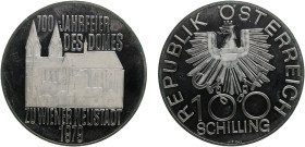 Austria Second Republic 1979 100 Schilling (Dom zu Wiener Neustadt) Silver (.640) Vienna Mint (134000) 23.93g PF KM 2942 Schön 137