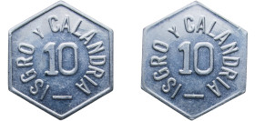 Argentina Federal Republic ND Token - Isgro y Calandria Aluminium 1.83g UNC