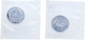 Cameroon Republic 1969 1 Franc (Essai) Aluminium Paris Mint (1200) 1.3g BU KM E7