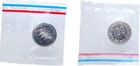 Central African Republic 1978 100 Francs CFA - Bokassa I (Essai, Empire) Nickel Paris Mint (1900) 7g BU KM E5