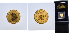 Chad Republic 2023 3000 Francs CFA (Bitcoin) Gold (.999) 0.031g PL
