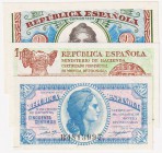 Guerra Civil-Zona Republicana, Banco de España

Lote de 3 billetes. 50 Céntimos 1937, 1 Peseta 1937 y 2 Pesetas 1938. SC-.