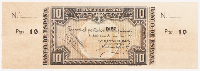 Guerra Civil-Zona Republicana, Banco de España

Banco de España, Bilbao

10 ...