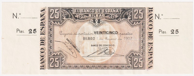 Guerra Civil-Zona Republicana, Banco de España

Banco de España, Bilbao

25 ...