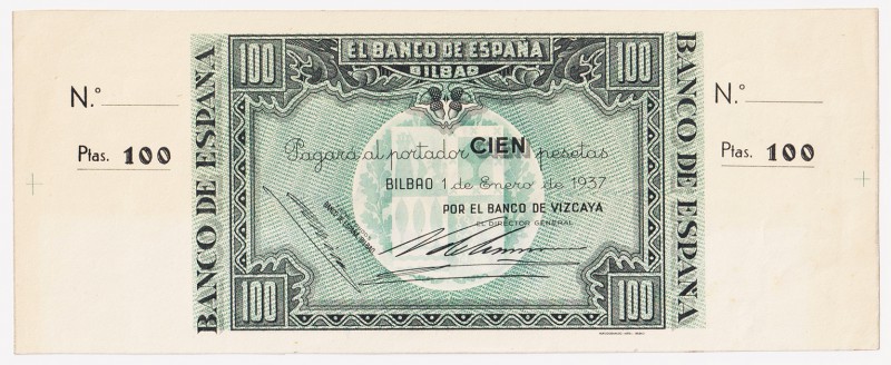 Guerra Civil-Zona Republicana, Banco de España

Banco de España, Bilbao

100...