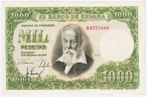 Estado Español, Banco de España

1000 Pesetas. 31 diciembre 1951. Serie B. ED.463a. MBC-.
