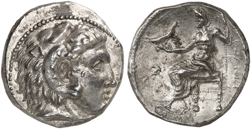 GRIECHISCHE MÜNZEN. KÖNIGREICH MAKEDONIEN. Alexander III., "der Große", 336 - 32...