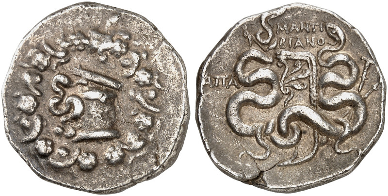 GRIECHISCHE MÜNZEN. PHRYGIEN. - Apameia.&nbsp;&nbsp; 
 Kistophor, nach 133 v. C...
