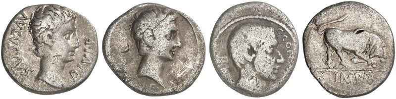 RÖMISCHE MÜNZEN. RÖMISCHE KAISERZEIT. Augustus, 27 v. - 14 n. Chr.&nbsp;&nbsp; ...