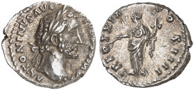 RÖMISCHE MÜNZEN. RÖMISCHE KAISERZEIT. Antoninius Pius, 138 - 161.&nbsp;&nbsp; 
 Ein zweites, ähnliches Exemplar.
3,47 g ss / vz