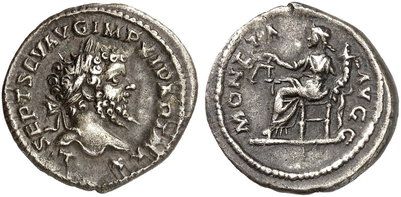 RÖMISCHE MÜNZEN. RÖMISCHE KAISERZEIT. Septimius Severus, 193 - 211.&nbsp;&nbsp; ...