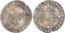 EUROPA. BELGIEN. - BRABANT. Karl, "der Kühne", 1467-1477.&nbsp;&nbsp; 
 Briquet 1475, Antwerpen.
van Gel-Hoc 35-1 kl. SR, ss