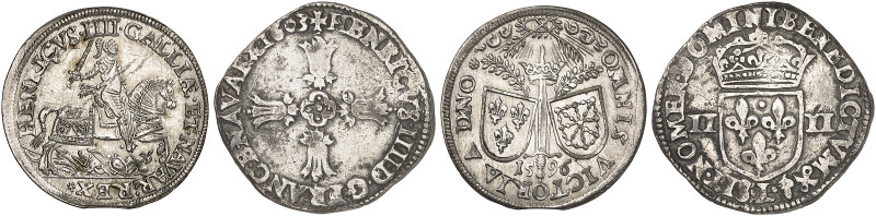 EUROPA. FRANKREICH. - Königreich. Henri IV., 1589-1610.&nbsp;&nbsp; 
 Lot von 2...