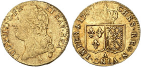 EUROPA. FRANKREICH. - Königreich. Louis XVI., 1774-1792.&nbsp;&nbsp; 
 Louis d'or à la tête nue 1787, A - Paris.
Friedb. 475, Dupl. 1707, Gad. 361 G...