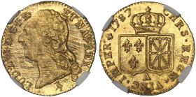 EUROPA. FRANKREICH. - Königreich. Louis XVI., 1774-1792.&nbsp;&nbsp; 
 Ein zweites Exemplar.
Gold NGC MS 60, justiert, f. prfr
