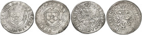 EUROPA. - HAGUENAU. - Stadt.&nbsp;&nbsp; 
 Lot von 2 Stück: Dicken o. J. (2 Var.).
E. u. L. 36, 37, Slg. Voltz 228 ff. ss+