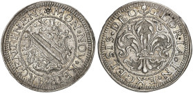 EUROPA. - STRASBOURG. - Stadt.&nbsp;&nbsp; 
 Dreibätzner o. J. (1640-1658). Lilie / Wappen.
E. u. L. 482 f. vz