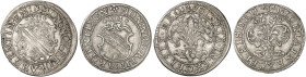 EUROPA. - STRASBOURG. - Stadt.&nbsp;&nbsp; 
 Lot von 2 Stück: Ähnliche Exemplare, wie vorher.
E. u. L. 478 ff. ss