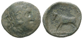 Thraco-Macedonian Tribes. Odrysai. AE. 3.88 g - 18.86 mm. Circa 187-72 BC.