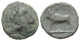 Thraco-Macedonian Tribes. Odrysai. AE. 4.26 g - 17.42 mm. Circa 187-72 BC.