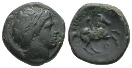 Kings of Macedon, Philip II, 359-336 BC. AE. 6.08 g - 18.70 mm.