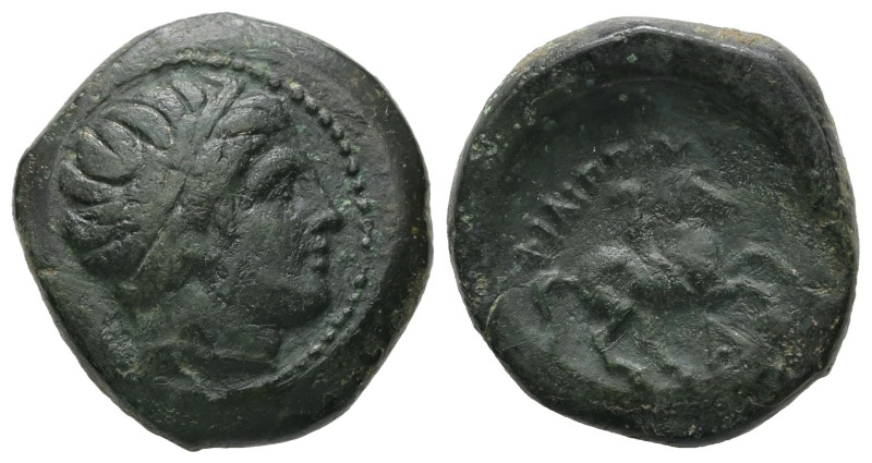 Kings of Macedon, Philip II, 359-336 BC. AE. 7.19 g - 20.05 mm.