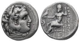 Kings of Macedon, Alexander III 'the Great', 336-323 BC. AR Drachm. 3.66 g - 17.33 mm.