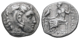 Kings of Macedon, Alexander III 'the Great', 336-323 BC. AR Drachm. 4.13 g - 16.34 mm. Abydos mint.
