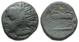 Kings of Macedon, Alexander III 'the Great', 336-323 BC. AE. 4.70 g - 17.03 mm.