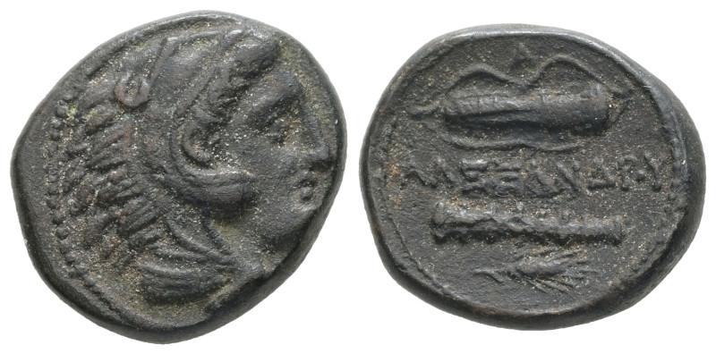 Kings of Macedon, Alexander III 'the Great', 336-323 BC. AE. 5.64 g - 18.86 mm.