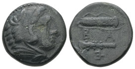 Kings of Macedon, Alexander III 'the Great', 336-323 BC. AE. 5.96 g - 18.40 mm.