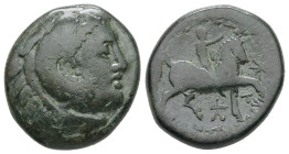 Kings of Macedon, Kassander. 317-305 BC. AE. 6.74 g - 20.45 mm.
