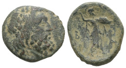 Kings of Macedon, Philip V, 221-179 BC. AE. 3.84 g - 18.92 mm. Uncertain mint in Macedon.