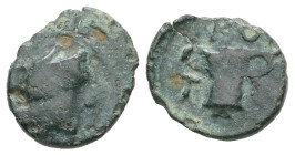 Kings of Thrace (Odrysian). Kotys I, circa 383-359 BC. AE. 0.86 g - 12.67 mm.