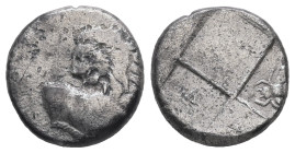 Thrace, Chersonesos. AR Hemidrachm. 2.11 g - 12.80 mm. Circa 386-338 BC.