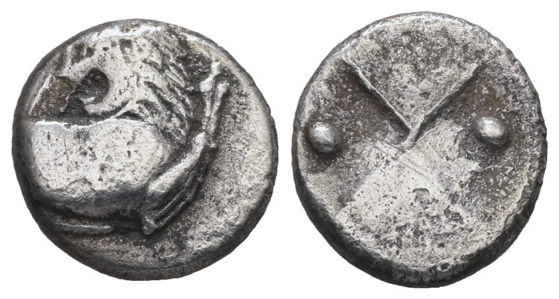 Thrace, Chersonesos. AR Hemidrachm. 2.13 g - 13.00 mm. Circa 386-338 BC.