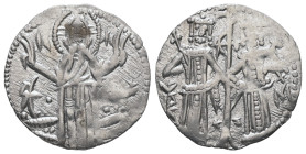 Bulgaria. Ivan Alexander and Michael Asen IV, AD 1331-1371. AR Gros. 1.33 g - 19.53 mm. Veliko Turnovo.
