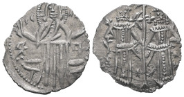 Bulgaria. Ivan Alexander and Michael Asen IV, AD 1331-1371. AR Gros. 1.47 g - 21.35 mm. Veliko Turnovo.