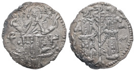Bulgaria. Ivan Alexander and Michael Asen IV, AD 1331-1371. AR Gros. 1.58 g - 21.45 mm. Veliko Turnovo.