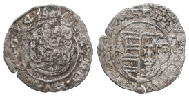 Hungary, Matthias II, AD 1608-1618. BI Denar. 0.32 g - 13.52 mm.