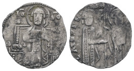 Italy, Republic of Venice. Lorenzo Tiepolo, AD 1268-1275. AR Grosso. 1.33 g - 16.49 mm.