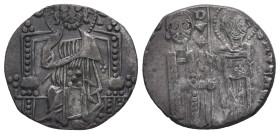 Italy, Republic of Venice. AR Grosso. 1.70 g - 18.10 mm. Circa 13th-14th century AD.