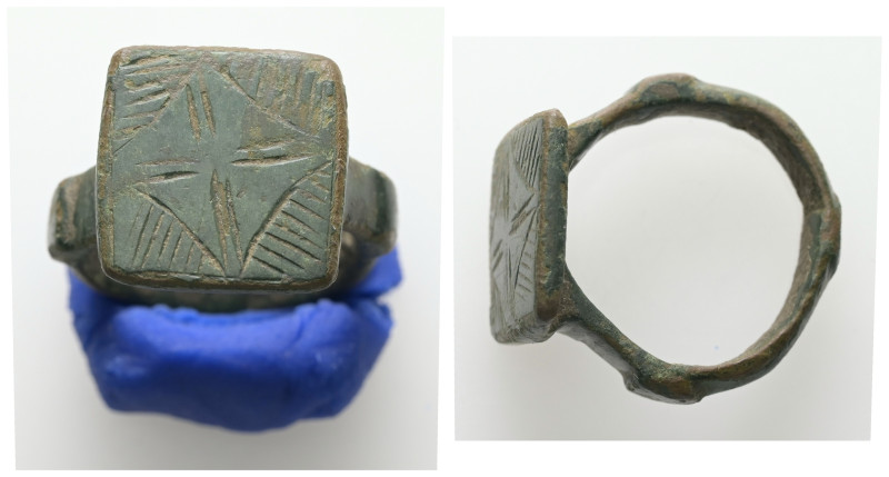 Ancient Bronze object, 9.80 g 18.59 mm
